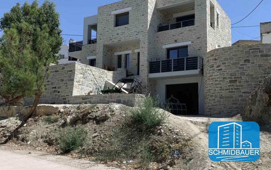 Kreta, Peri: Modernes Steinhaus in einem traditionellen Dorf zu verkaufen