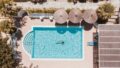 Kreta, Chersonisou: Hotel im Kykladenstil mit 13 Apartments, Pool, Garten und Café / Bar zu verkaufen