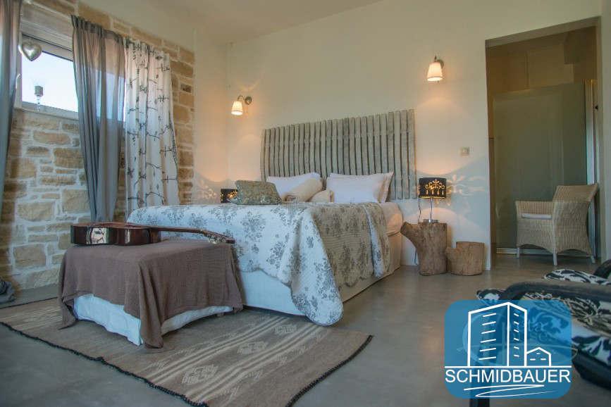 Crete, Pitsidia: วิลล่าที่ยอดเยี่ยมพร้อมสระว่ายน้ำและทิวทัศน์ของภูเขา Psiloritis