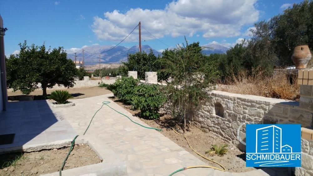 Crete, Petrokefali: South Crete บ้านสองห้องนอนใหม่พร้อมสวนขนาดใหญ่สำหรับขาย