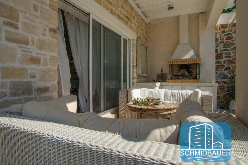 Crete, Pitsidia: วิลล่าที่ยอดเยี่ยมพร้อมสระว่ายน้ำและทิวทัศน์ของภูเขา Psiloritis