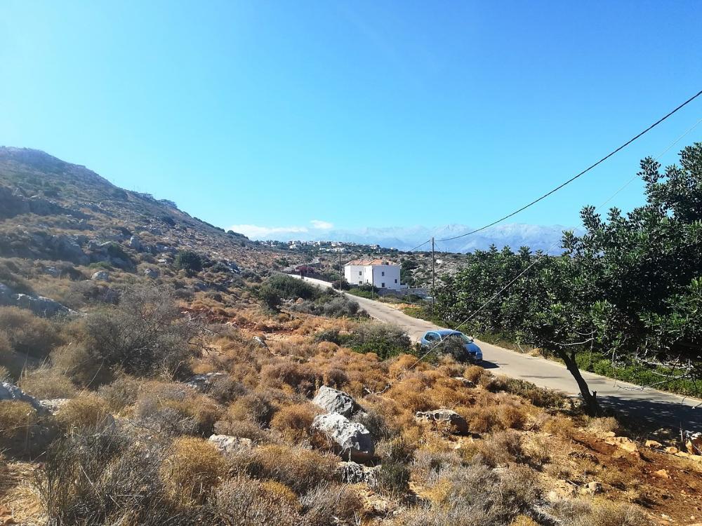 Grundstück mit außergewöhnlicher Aussicht auf Kreta zum Verkauf
