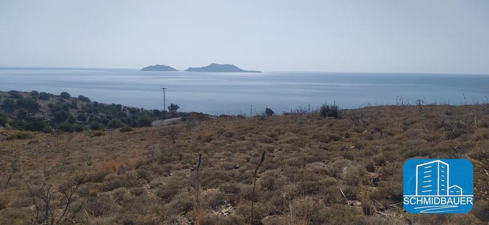 Grundstück mit fantastischem Meerblick in Agios Pavlos