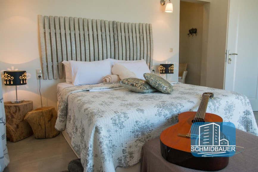 Crete, Pitsidia: วิลล่าที่ยอดเยี่ยมพร้อมสระว่ายน้ำและทิวทัศน์ของภูเขา Psiloritis