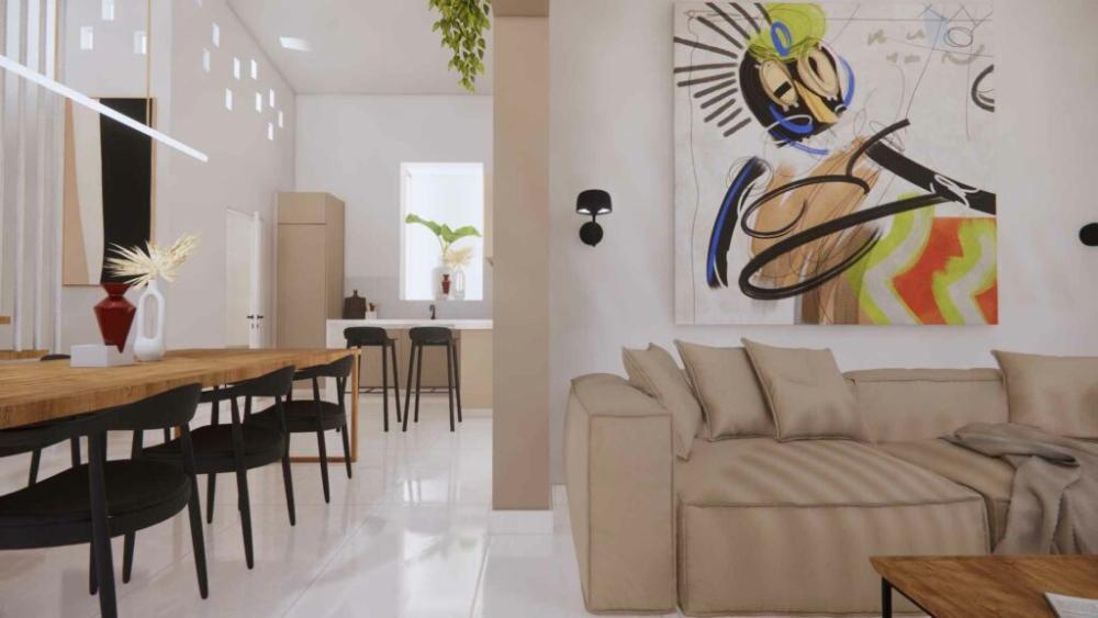 Kreta, Kalyves: Neubau-Projekt! Luxusvilla mit Meerblick und Gemeinschaftspool in kleinem Komplex zu verkaufen