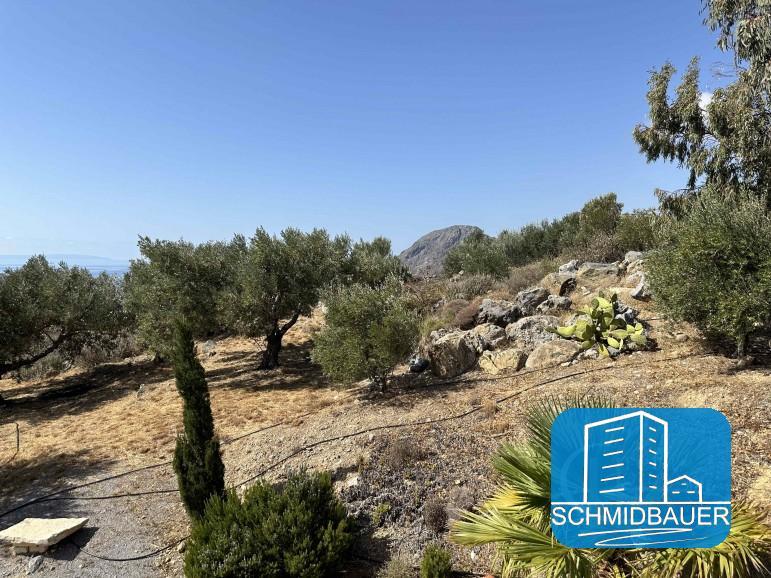 Kreta, Plakias: Villa mit spektakulärem Meerblick im Süden zu verkaufen