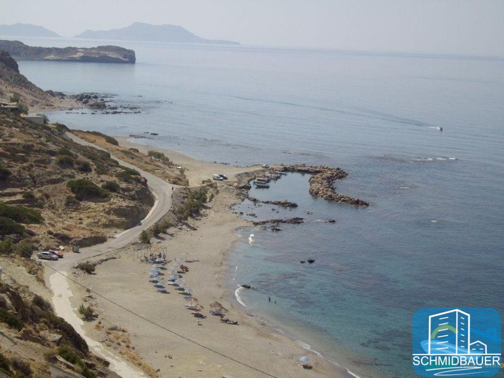 Kreta, Triopetra: Grundstück am Meer in unberührter Gegend zu verkaufen