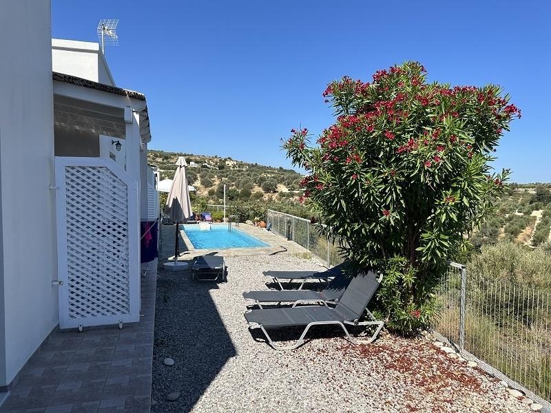 Kreta - Bungalow in einer Anlage mit Panorama-Meerblick in Agia Triada