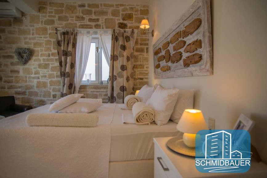 Crete, Pitsidia: วิลล่าที่ยอดเยี่ยมพร้อมสระว่ายน้ำและทิวทัศน์ของภูเขา Psiloritis