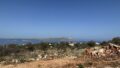 Kreta, Kokkino Chorio: Grundstück mit Baugenehmigung und atemberaubender Aussicht zu verkaufen