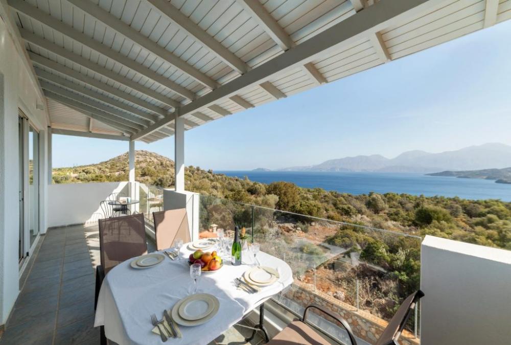 Kreta, Vathi: Atemberaubende Villa mit Pool, Gärten und Meerblick zu verkaufen