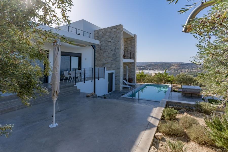 Kreta, Kamilari: Zwei Luxusvillen mit traumhaftem Meerblick zum Verkauf