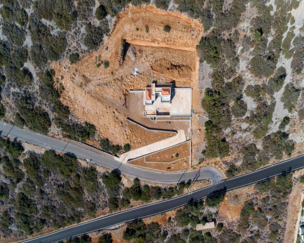 Kréta, Plaka: Luxusvilla panorámás kilátással a tengerre Spinalonga szigete felett eladó