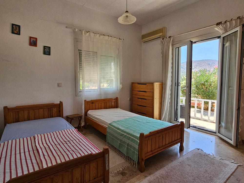 Kreta - Bungalow mit Garten und Dachterrasse im Zentrum von Milatos in der Nähe des Meeres