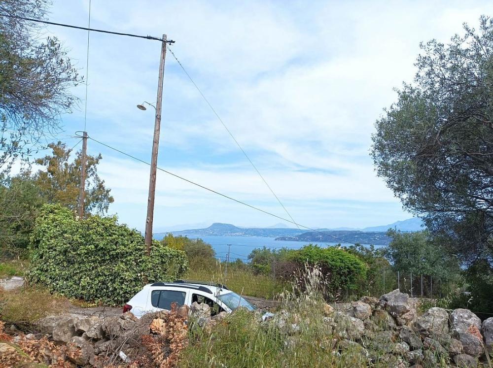 Kreta, Korakies: Grundstück mit Meerblick in begehrter Lage zu verkaufen