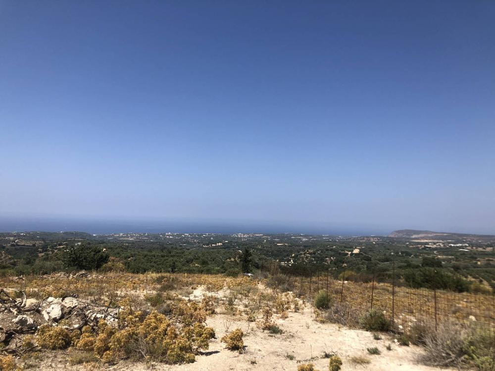 Kreta, Kapsaliana: Zwei Grundstücke mit herrlichem Meerblick zu verkaufen