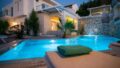 Crete, Pitsidia: วิลล่าที่ยอดเยี่ยมพร้อมสระว่ายน้ำและทิวทัศน์ของภูเขา Psiloritis