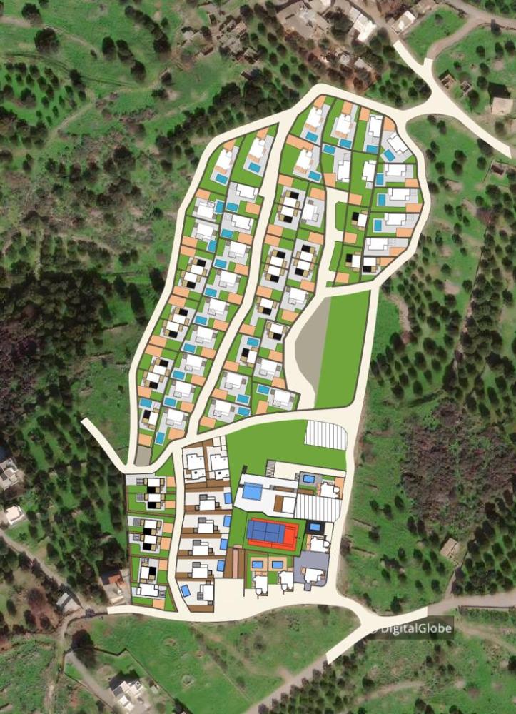 Kreta, Kounali: Moderne Villa mit 3 Zimmern, Pool und Meerblick zu verkaufen