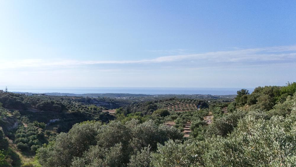 Kreta, Kirianna: Neubau-Projekt! Villa mit Pool und Meerblick in kleiner Anlage zu verkaufen